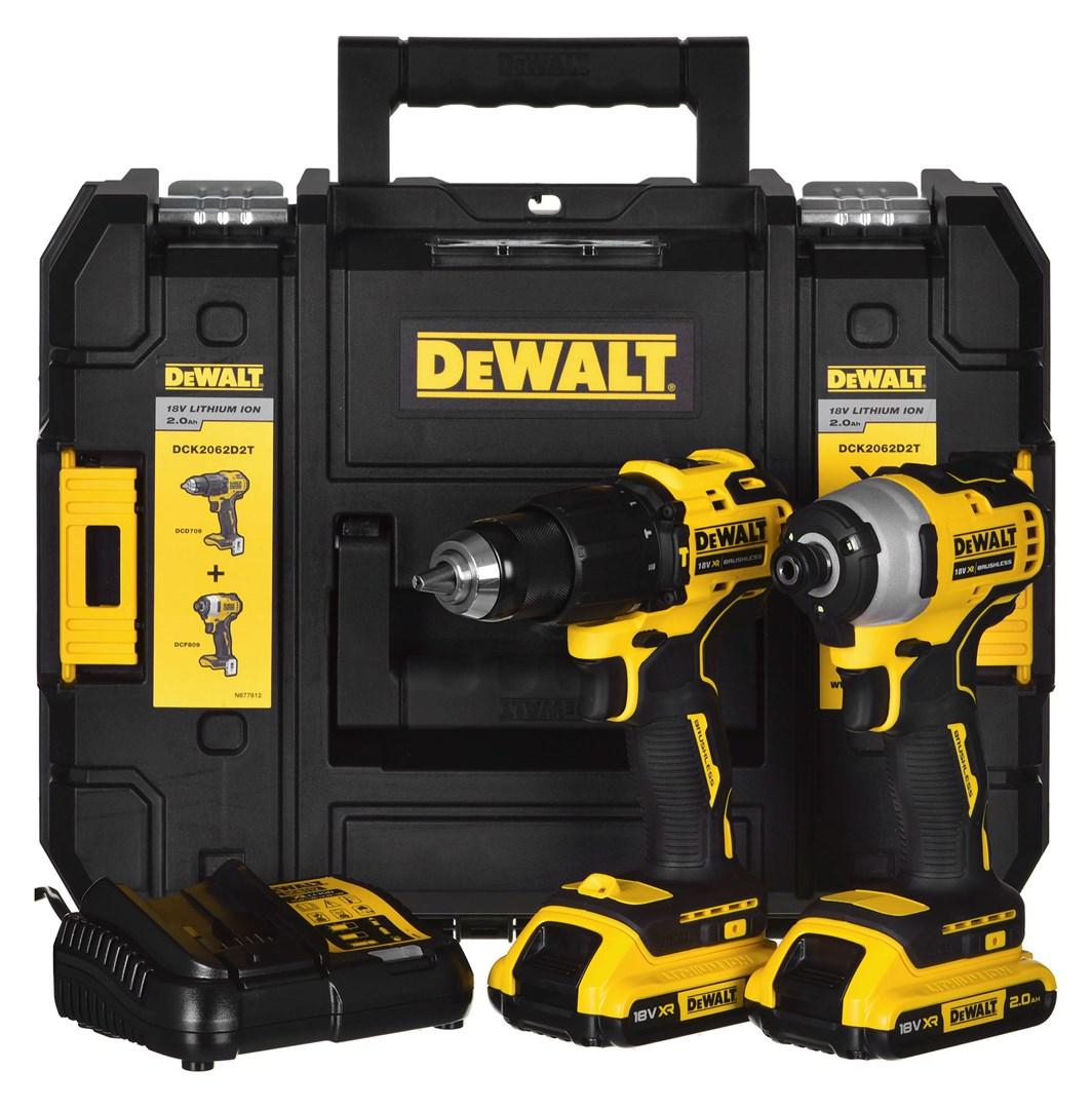 POWER TOOL COMBO KIT DEWALT DCK2062D2T