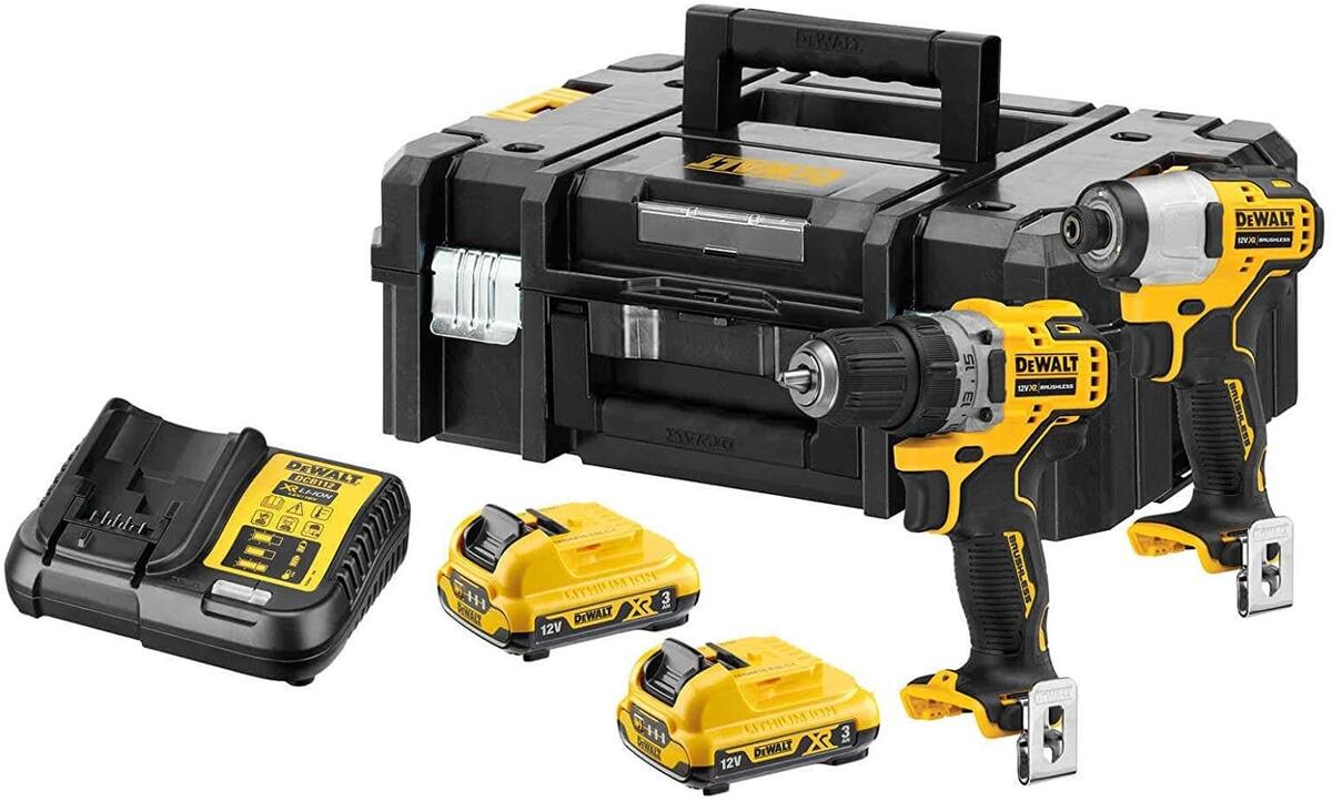 DeWALT DCK2110L2T-QW power screwdriver/impact driver Black