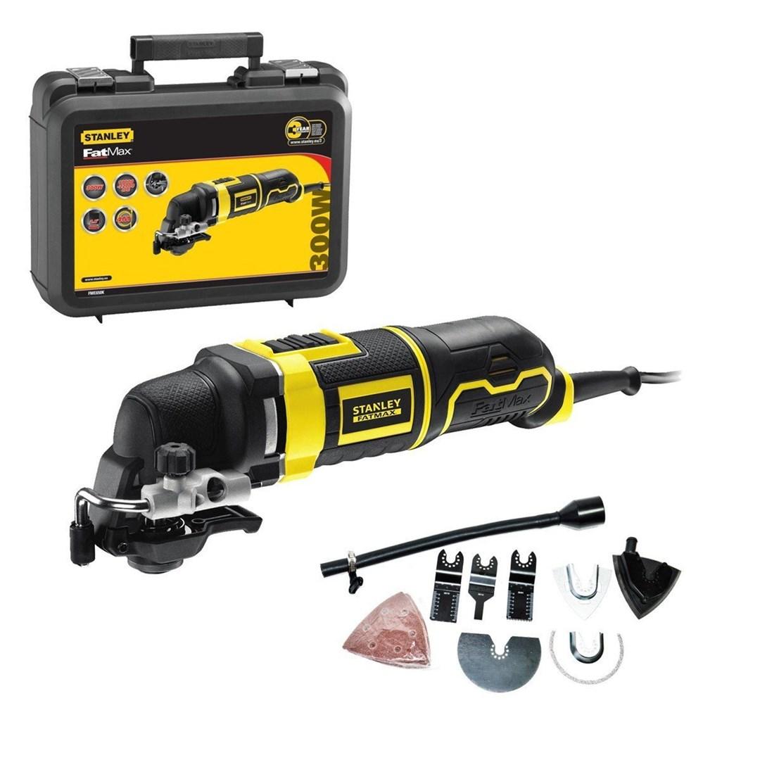 Stanley FME650K-QS oscillating multi-tool Black, Yellow