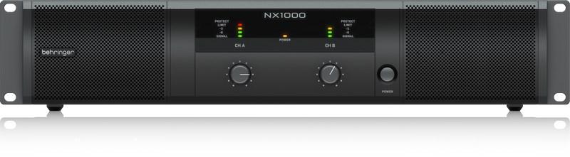 Behringer NX1000 audio amplifier Performance/stage Black