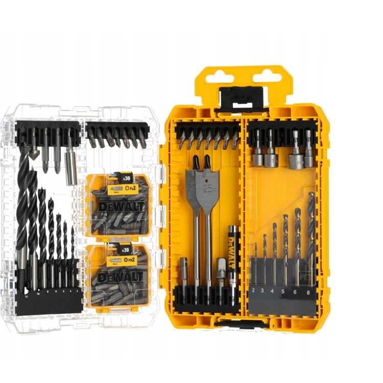 DEWALT ZESTAW WIERTEŁ I BITÓW 100cz