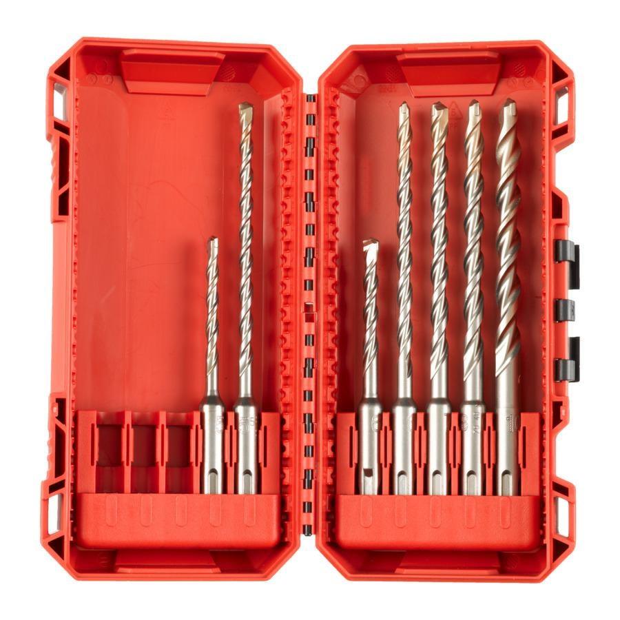 MILWAUKEE WIERTŁO SDS PLUS M2 KPL