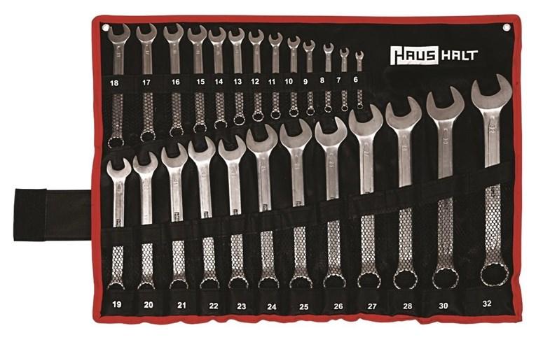 No name COMBINATION SPANNER SET HAUSHALT