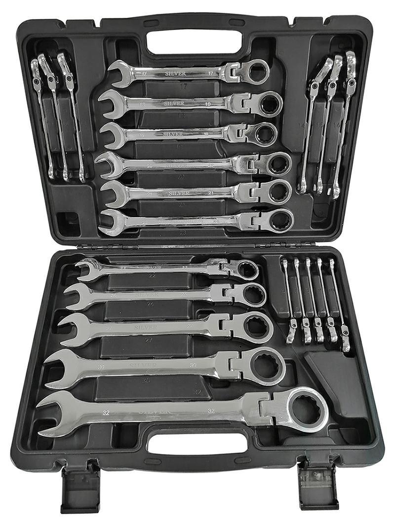SILVER FLAT WRENCH 22pcs.