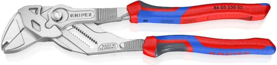 KNIPEX SZCZYPCE-KLUCZ 250MM Z FUNKCJĄ ZAGNIATANIA