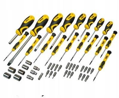 STANLEY Screwdriver set 49 pcs. +