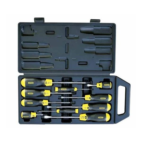 STANLEY Screwdrivers cushion grip set 10