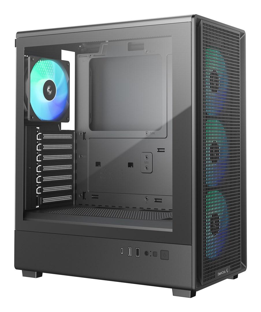 DeepCool CC550 4F Midi Tower Black