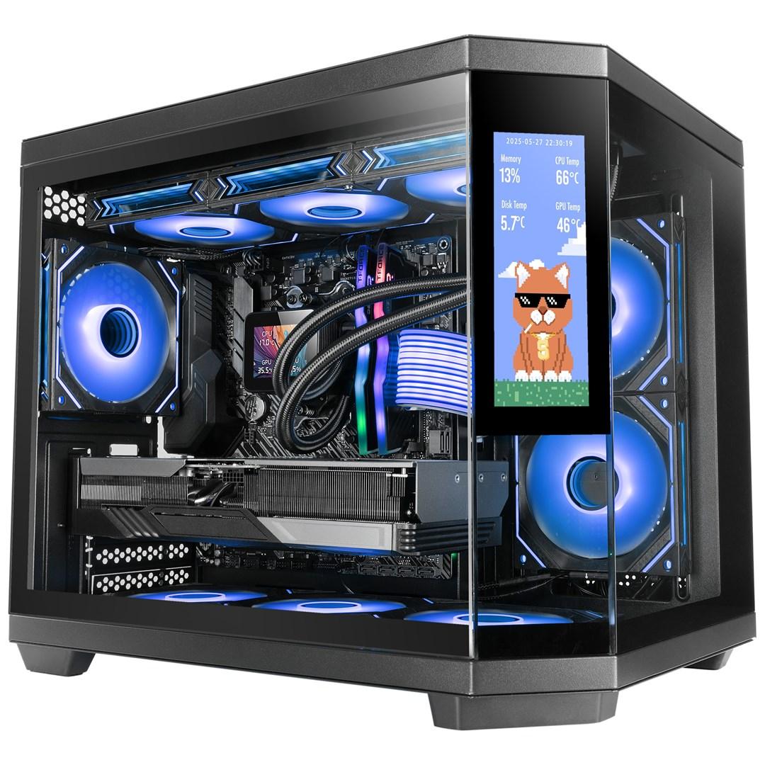 TACENS Mars Gaming MC3TCORELCDM computer case