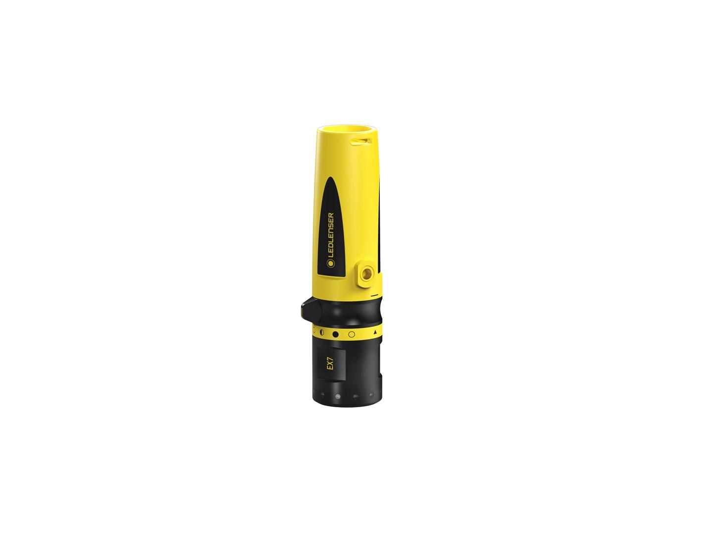 Ledlenser EX7 Black, Yellow Universal flashlight