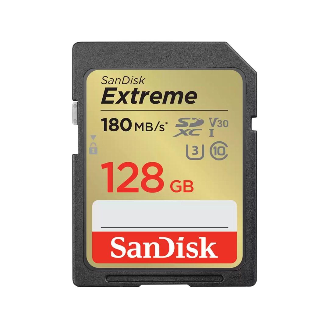 SD Extreme UHS-I Card 128GB SanDisk