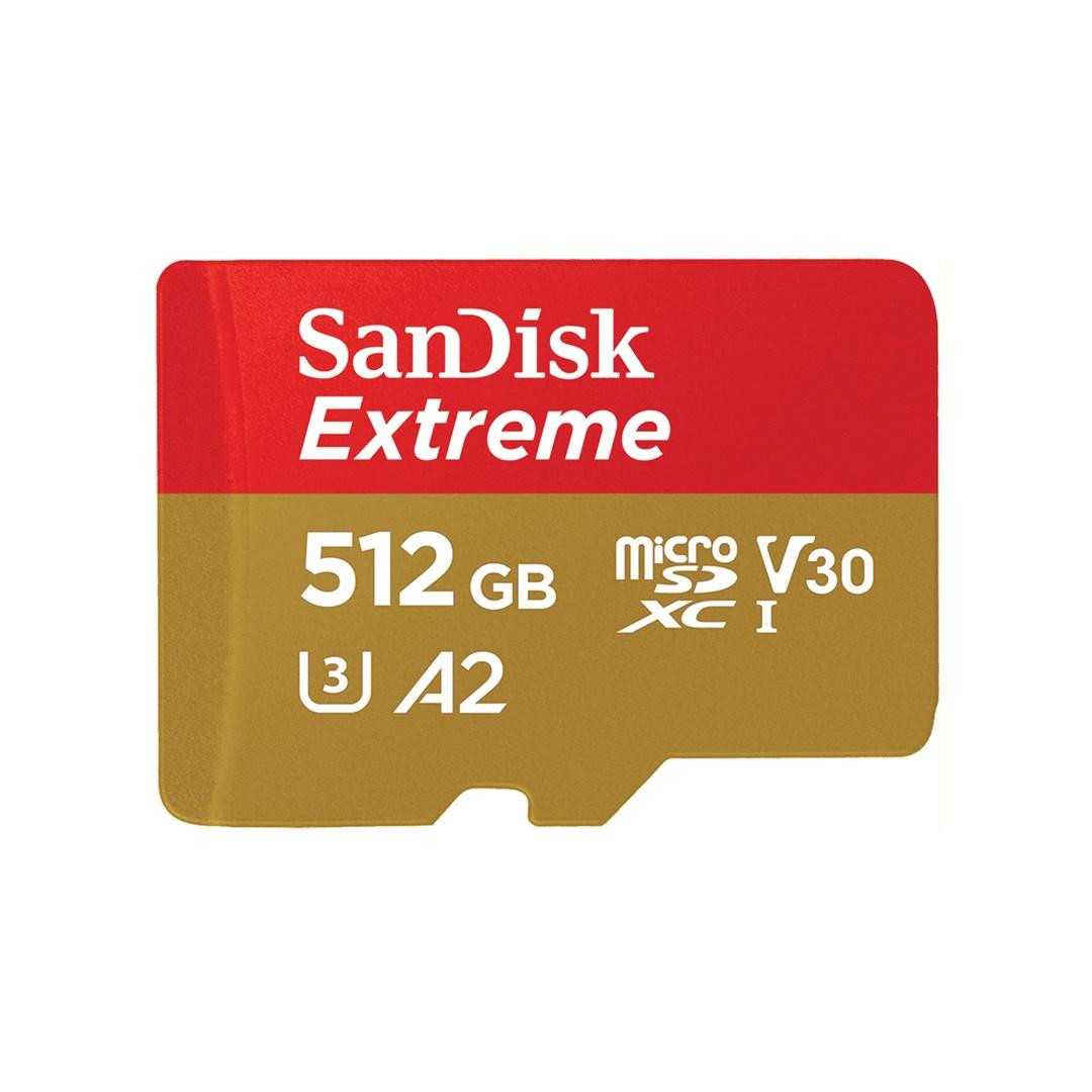 SanDisk Extreme 512 GB MicroSDHC UHS-I