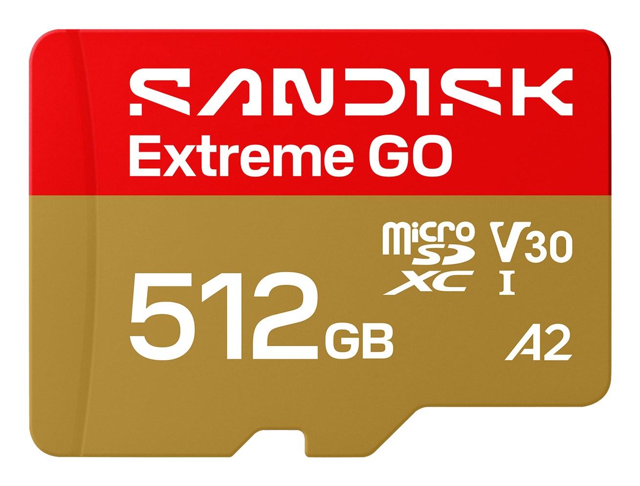 SanDisk Extreme GO 512 GB MicroSDXC