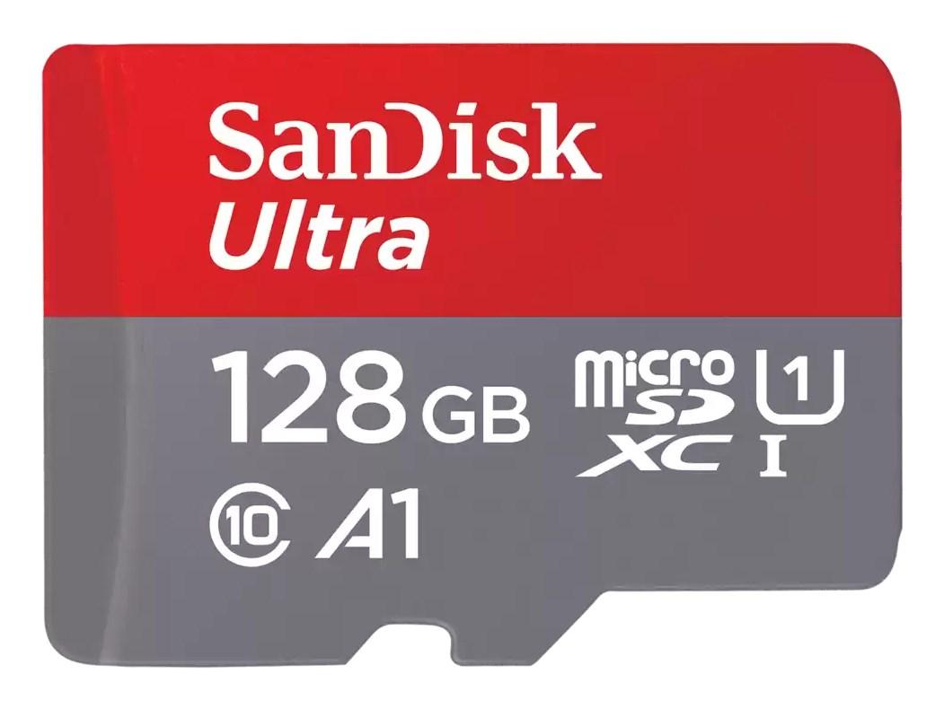 SanDisk Ultra microSD 128GB + SD-adapt