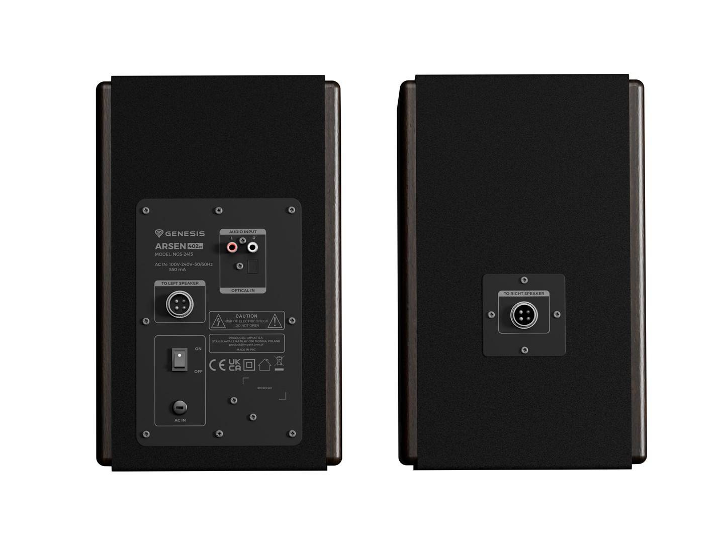 GENESIS ARSEN 402BT 2-way Bronze Wired