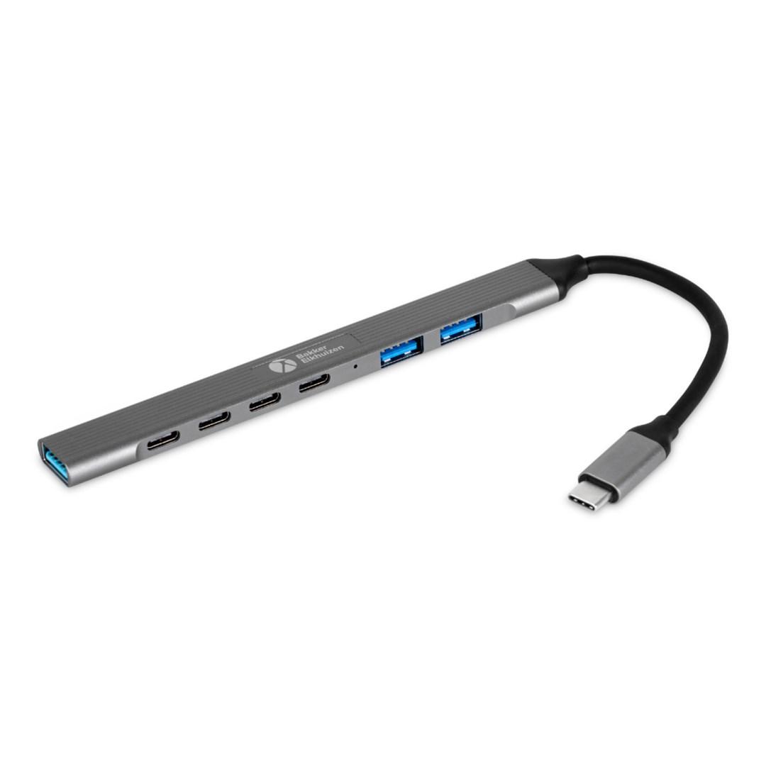 No name BakkerElkhuizen USB-C Hub 7-in-1