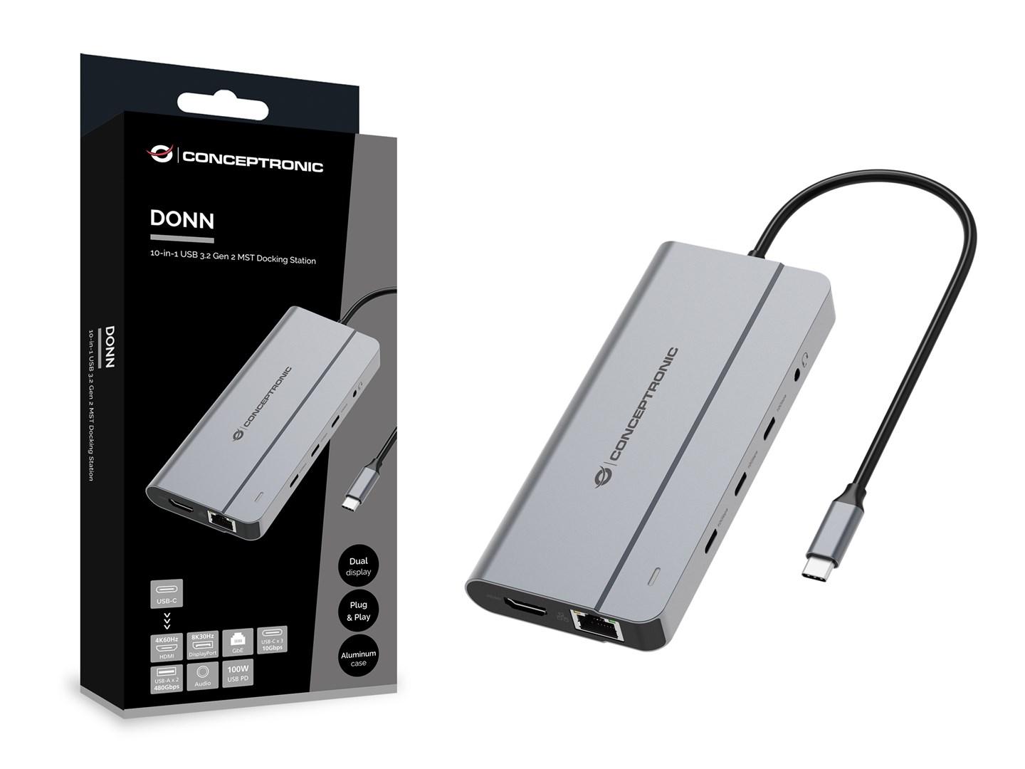 No name Conceptronic DONN34G 10-in-1 USB