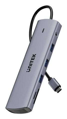UNITEK D1113BGY01 interface hub 2 x