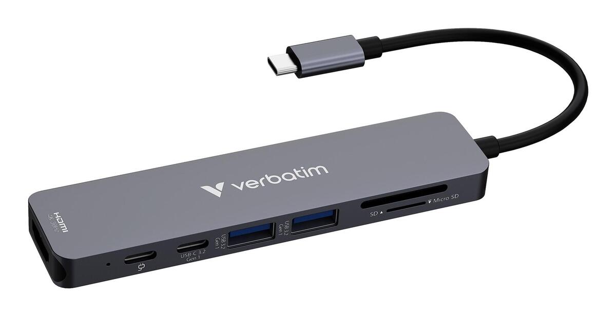 Verbatim USB-C Essentials Multiport Hub 7