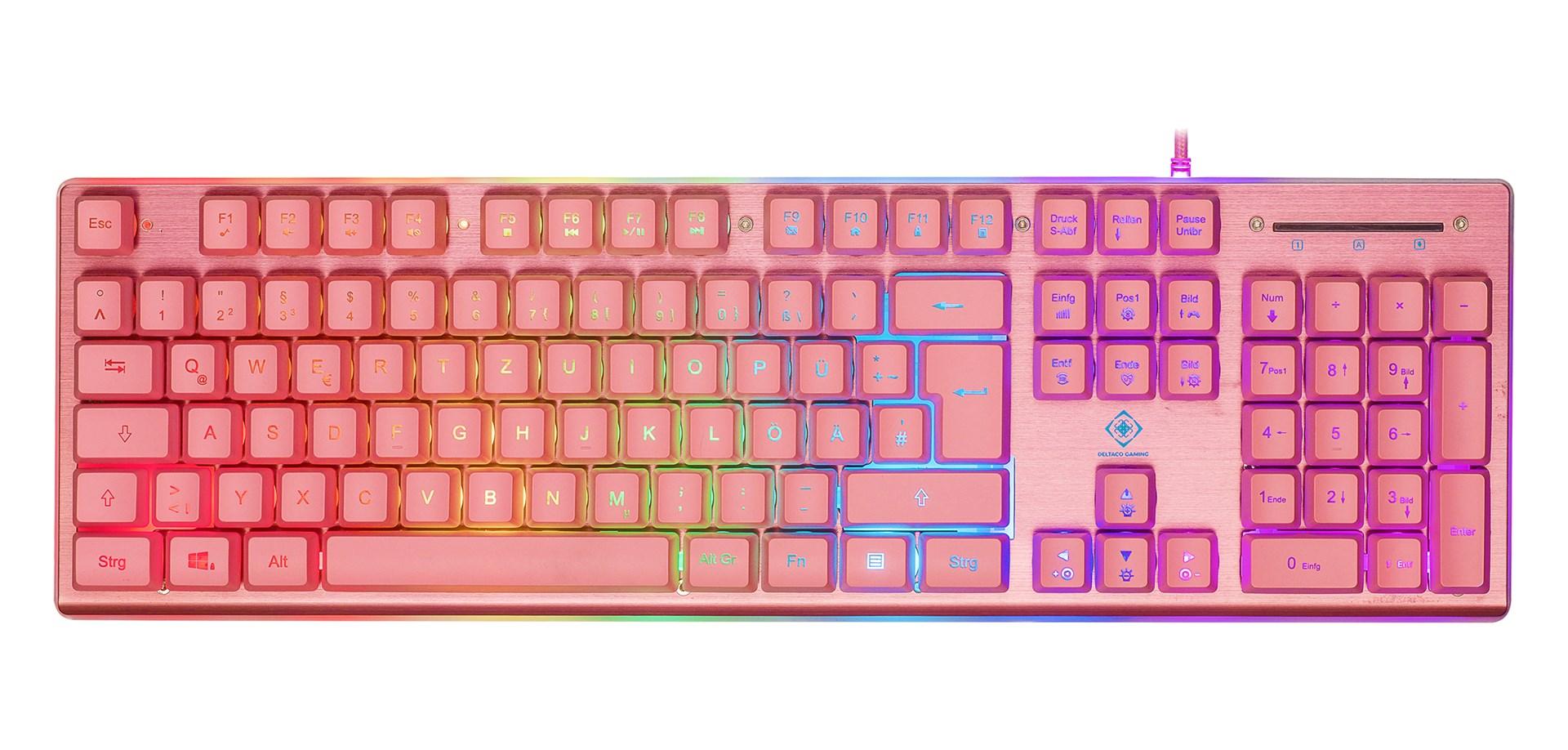 No name Deltaco Gaming GAM-021-RGB-P-DE keyboard