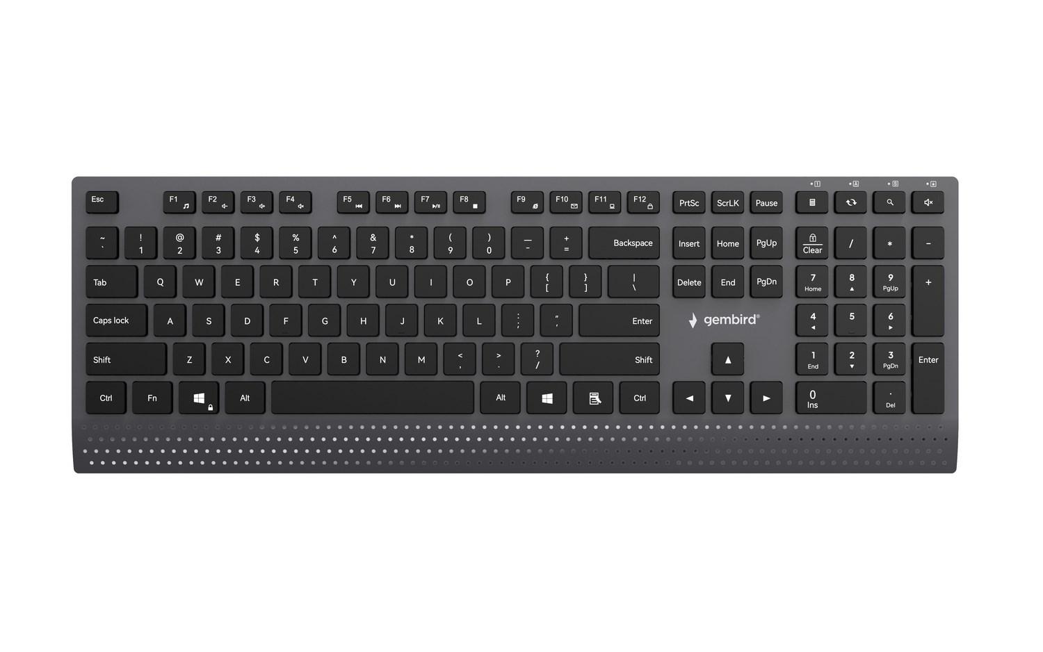 Gembird KB-MCH-06 Slim wired multimedia keyboard