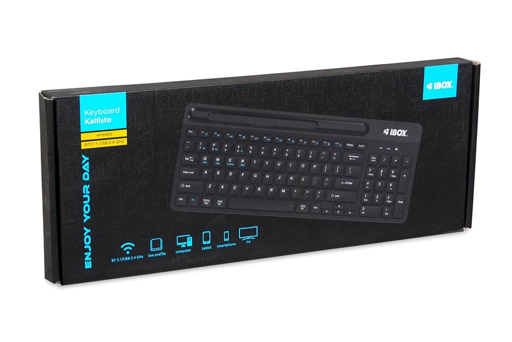 IBox IKC3010B keyboard Home USB QWERTY