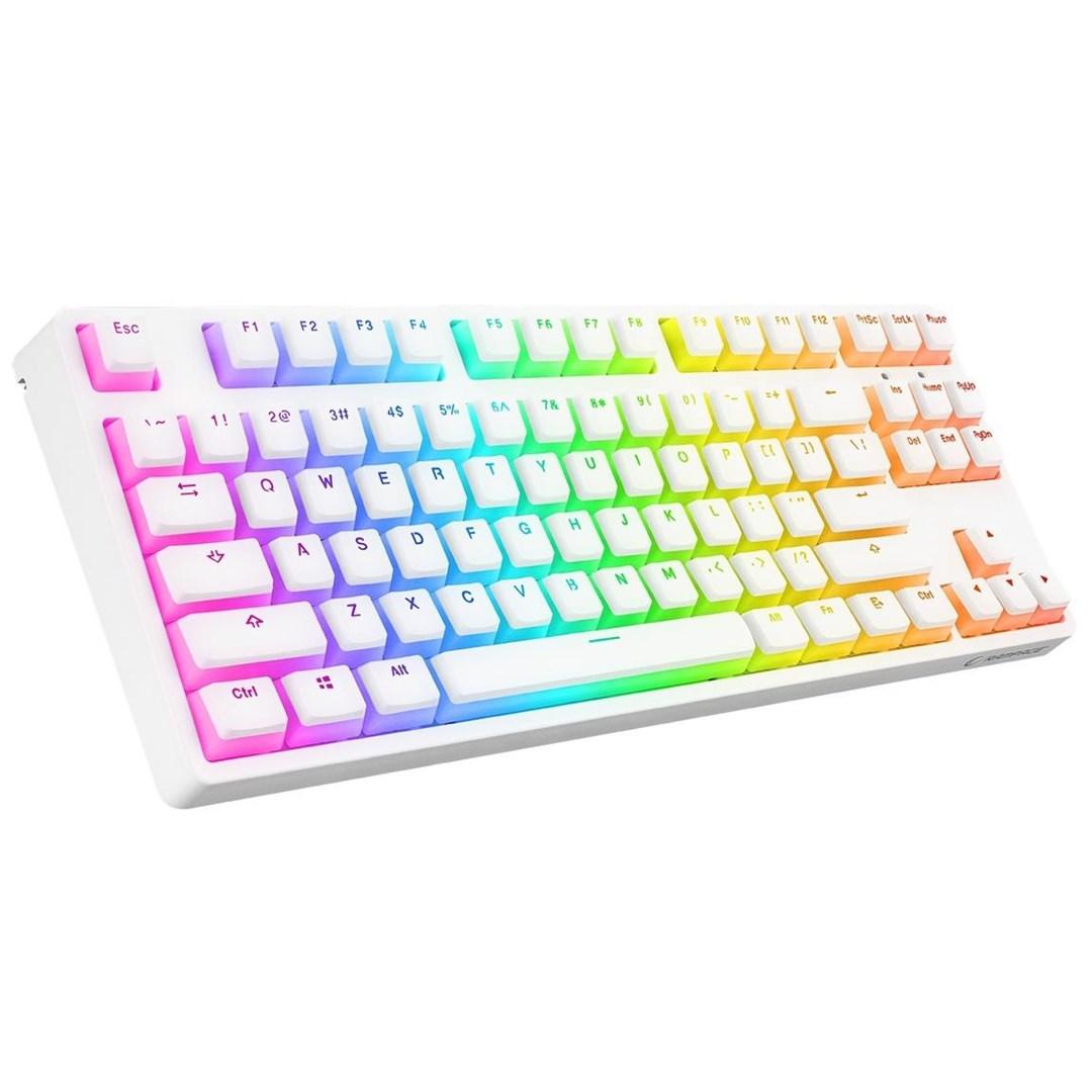 Klawiatura przewodowa Rampage TKL GHOST Huano