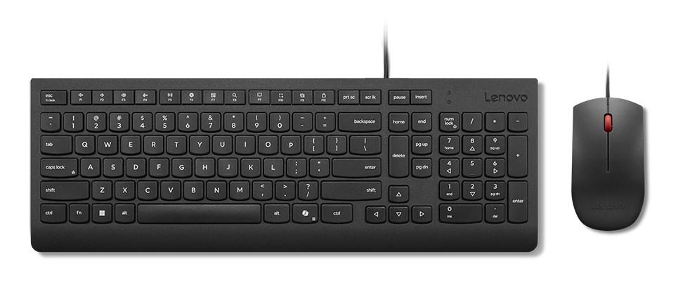 Lenovo Essential Wired Combo Black US
