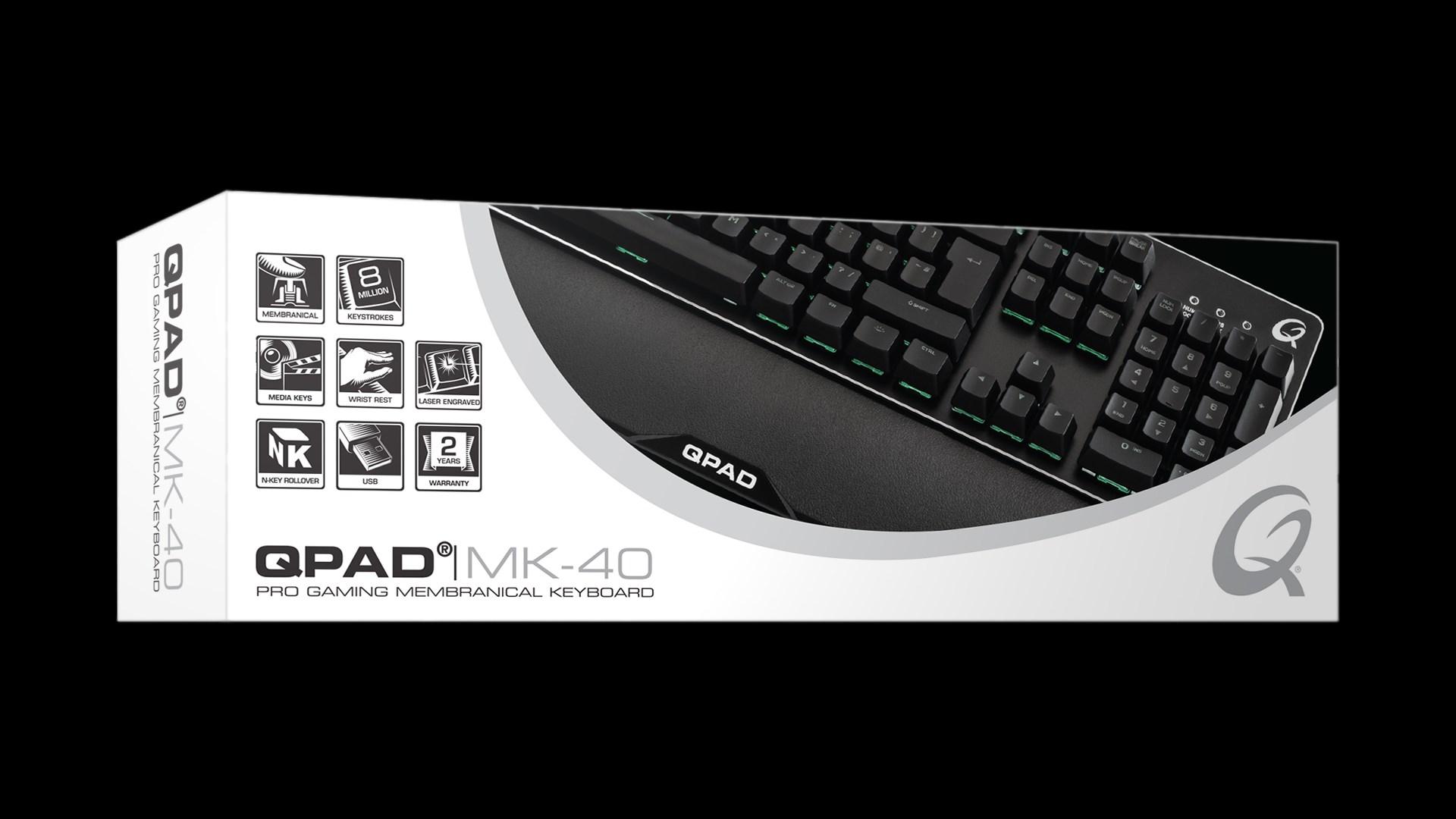 No name QPAD MK-40 keyboard Gaming