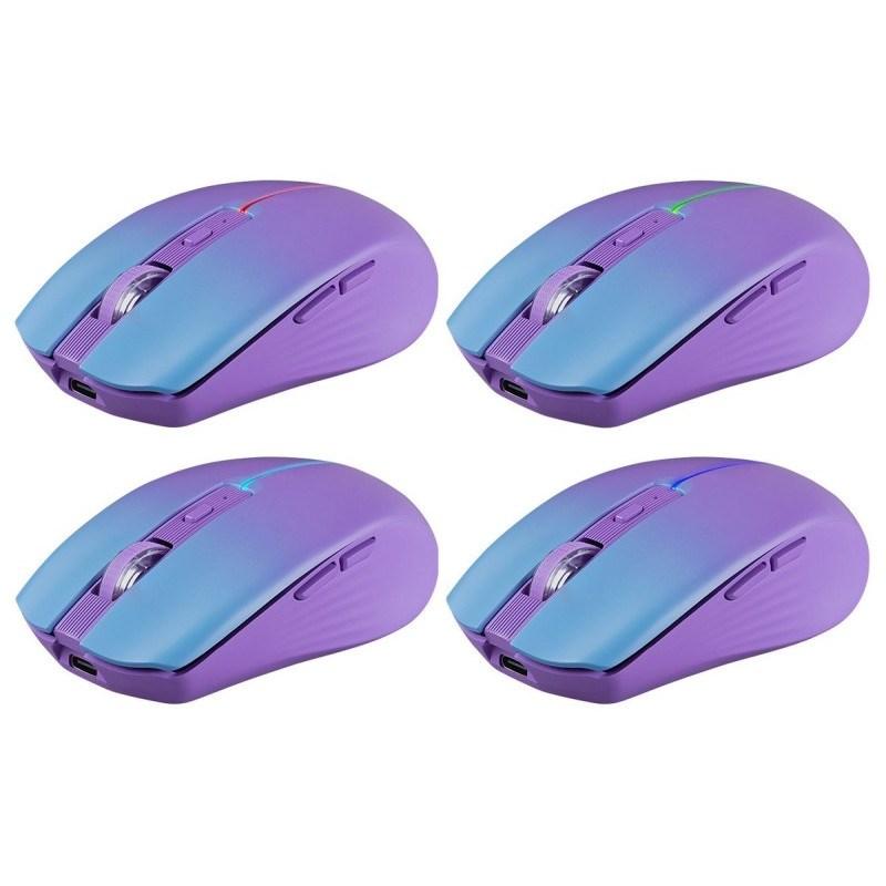 MOUSE DEFENDER MYSTERY MM-301 RF+BT PURPLE