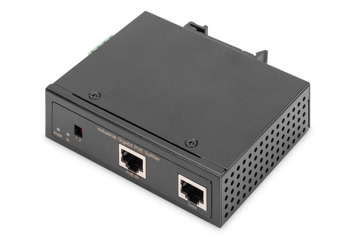 Digitus Industrial Gigabit PoE++ Splitter, 802