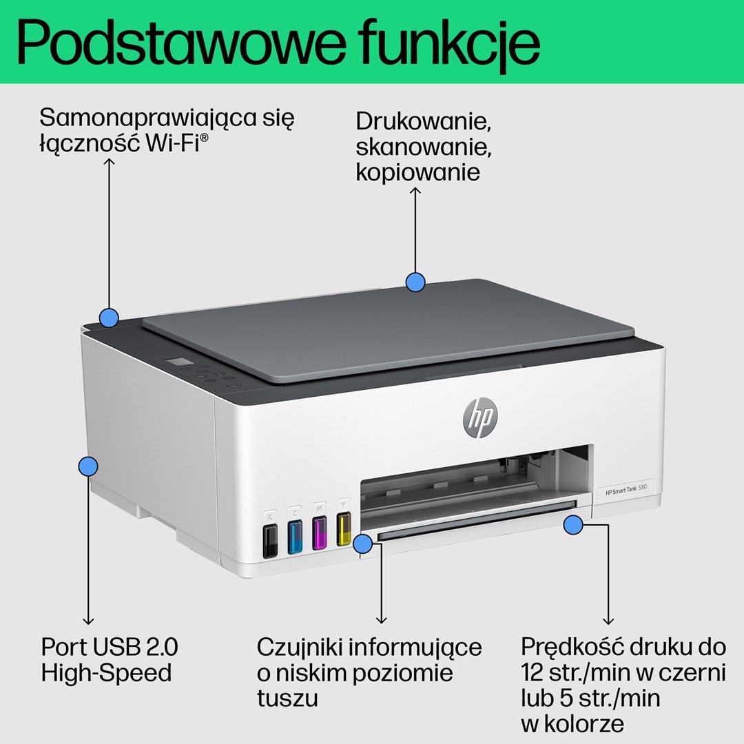 Hewlett-Packard HP Smart Tank 580 All-in-One