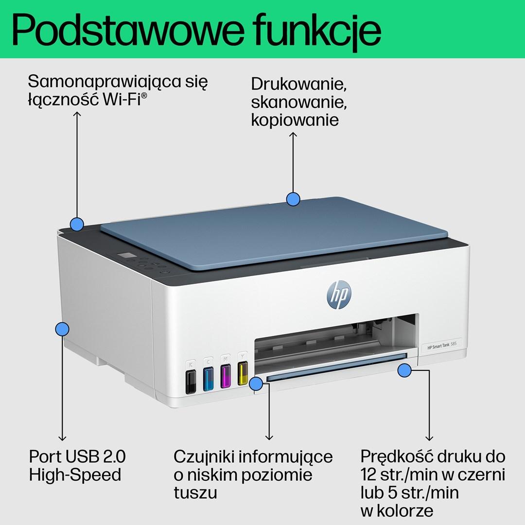 Hewlett-Packard HP Smart Tank 585 All-in-One