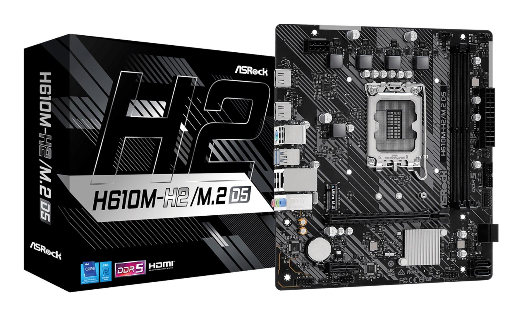 Asrock H610M-H2/M.2 D5 Intel H610