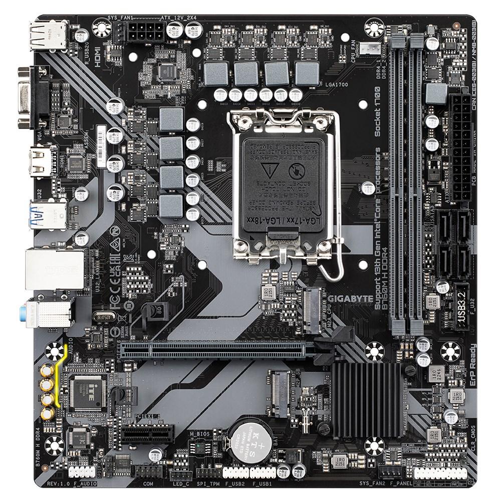 GIGABYTE B760M H DDR4 Motherboard -
