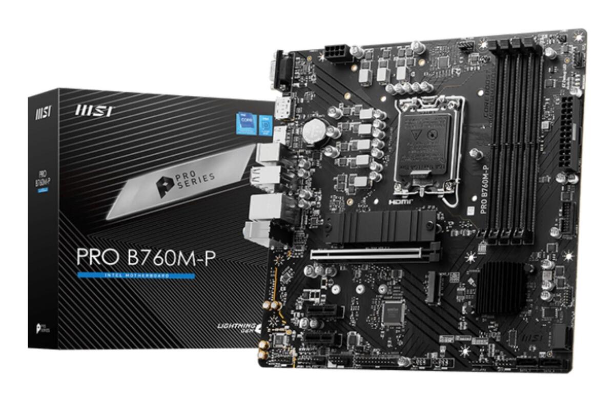 MSI PRO B760M-P motherboard Intel B760