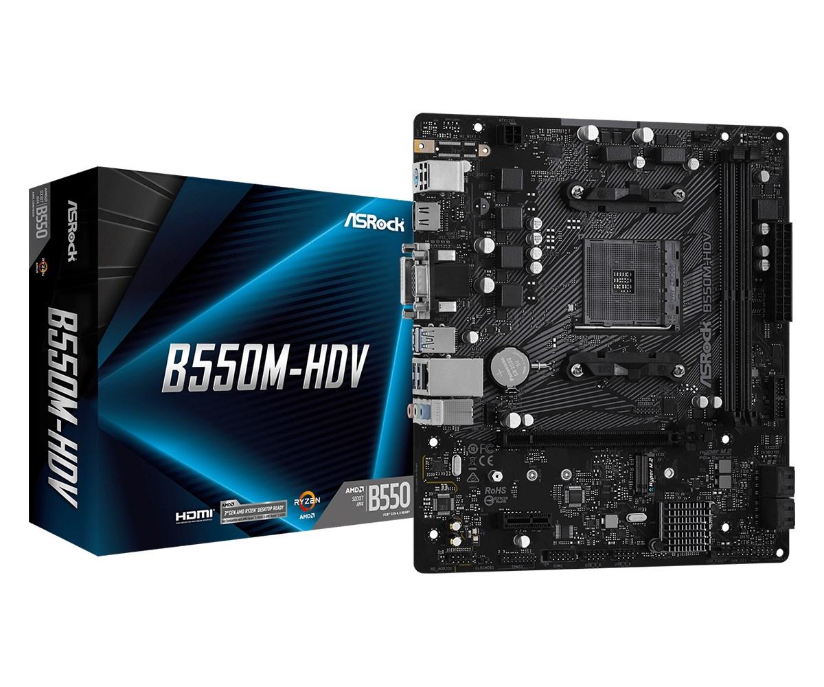 Asrock B550M-HDV Socket AM4 micro ATX