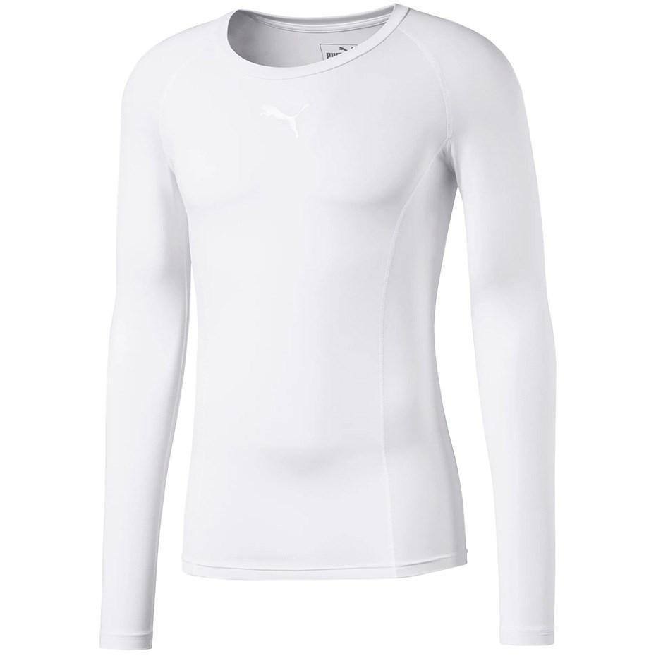 Puma LIGA Baselayer Tee LS White