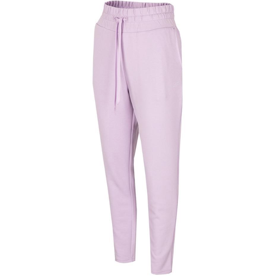 Women`s pants 4F light purple H4Z22