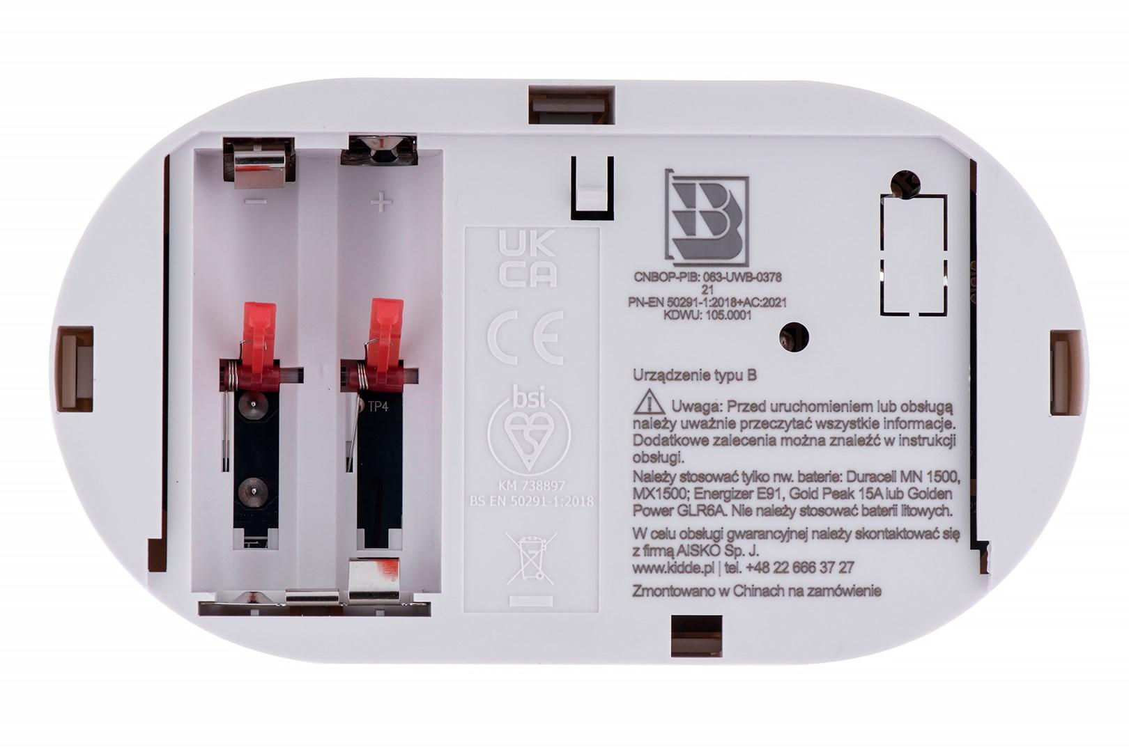 K5DCO KIDDE CARBON MONOXIDE AND CARBON