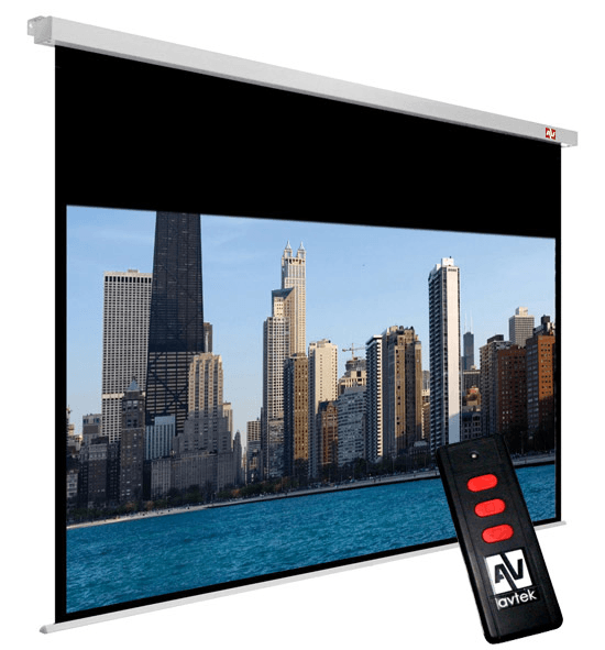 Avtek Cinema Electric 300P projection screen