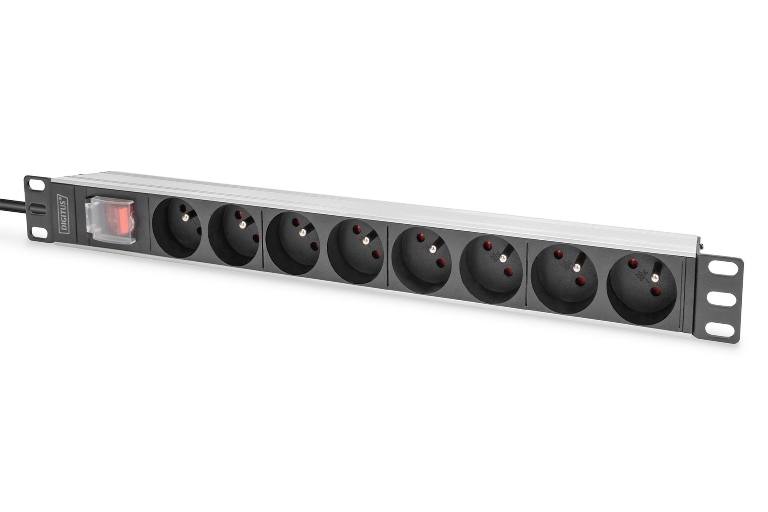 Digitus Socket strip with aluminum profile