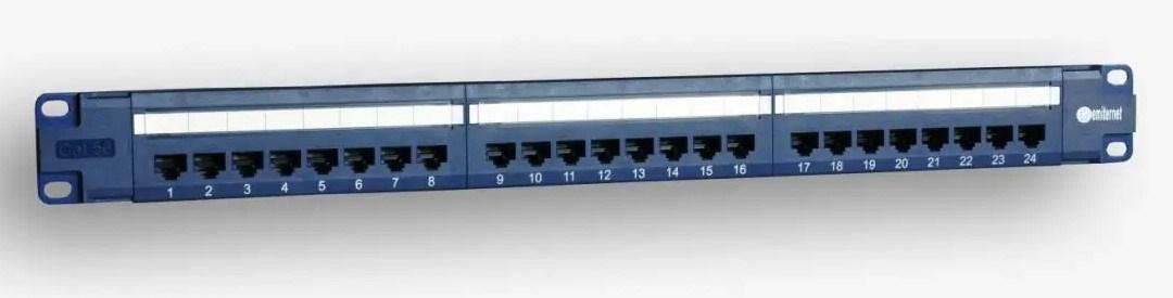 EmiterNet Panel 19", 24xRJ45 UTP cat