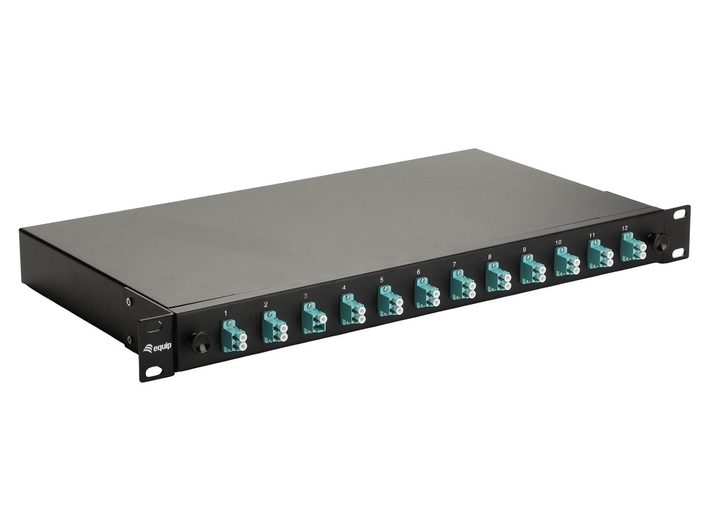Equip 12-Port Fiber Optic Splice Box