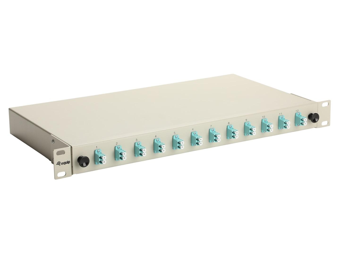 Equip 12-Port Fiber Optic Splice Box
