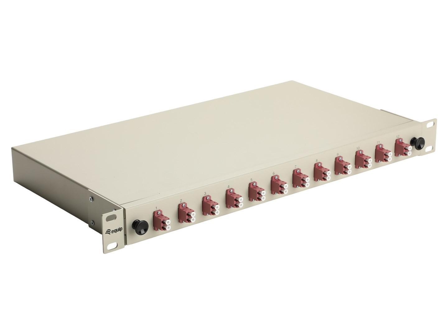 Equip 12-Port Fiber Optic Splice Box
