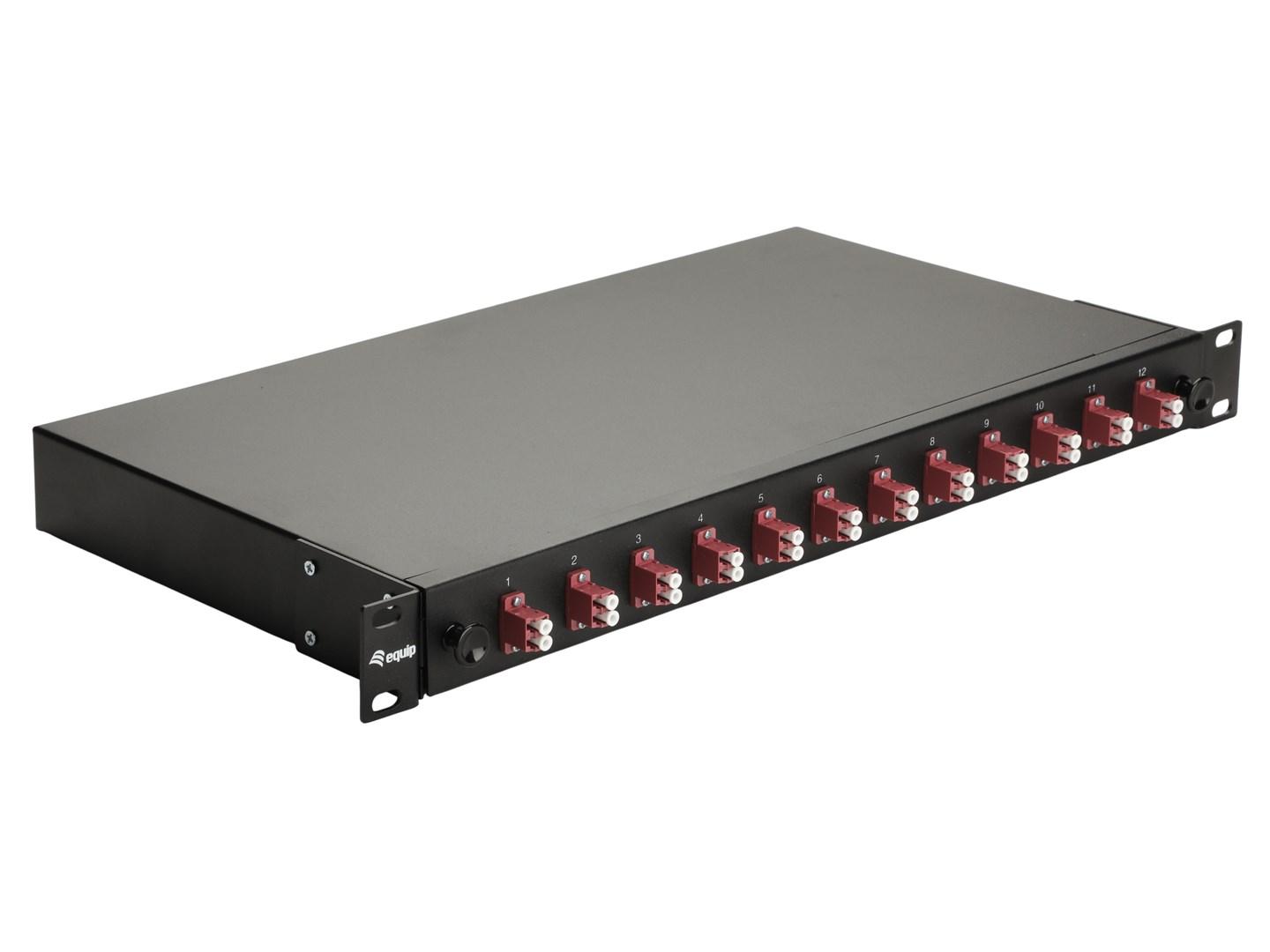 Equip 12-Port Fiber Optic Splice Box