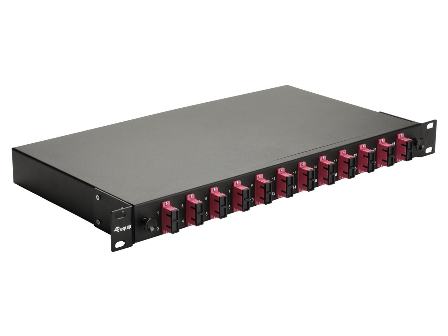 Equip 12-Port Fiber Optic Splice Box
