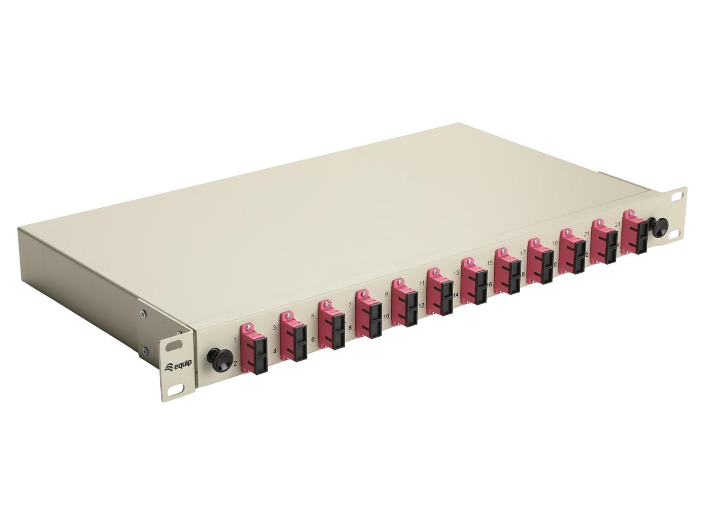 Equip 12-Port Fiber Optic Splice Box