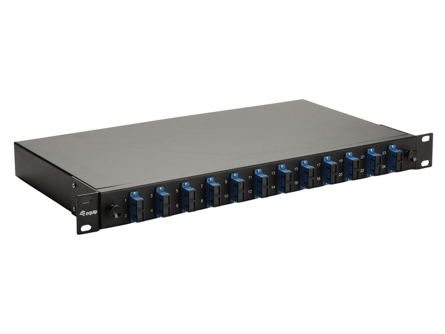 Equip 12-Port Fiber Optic Splice Box